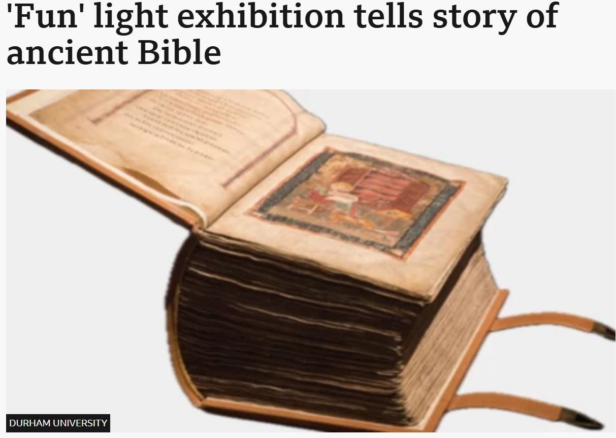 BBC News Story: Rivers of Ink Exhibition